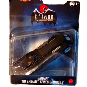 Hot Wheels Premium The Animated Series Batmobile, 1:50, Black.